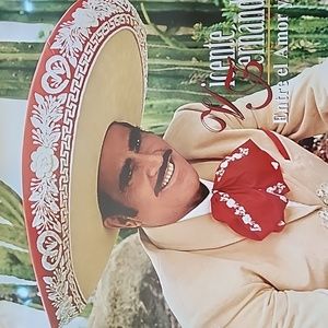 Vicente Fernandez CD Promotional Poster  1998 Entre el Amor y Yo.